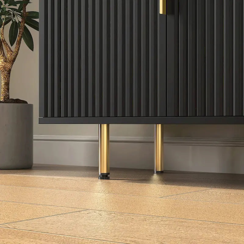 Buffet moderne avec rangements et étagères réglables