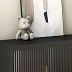 Buffet moderne avec rangements et étagères réglables