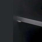 Meuble TV moderne pour téléviseurs jusqu'à 80 pouces, centre multimédia avec 4 tiroirs et 1 placard