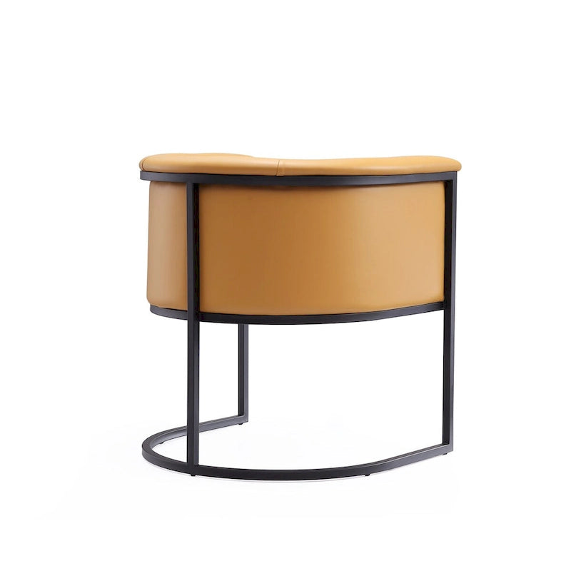 Chaise de salle à manger Ceets style Art déco industriel moderne du milieu du siècle, inspirée de Bali