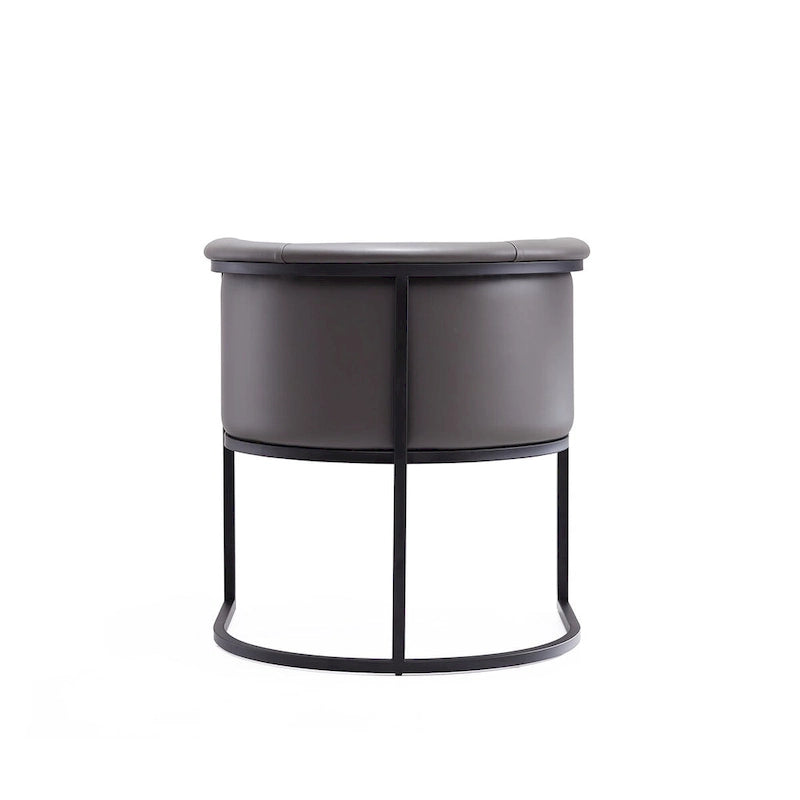 Chaise de salle à manger Ceets style Art déco industriel moderne du milieu du siècle, inspirée de Bali