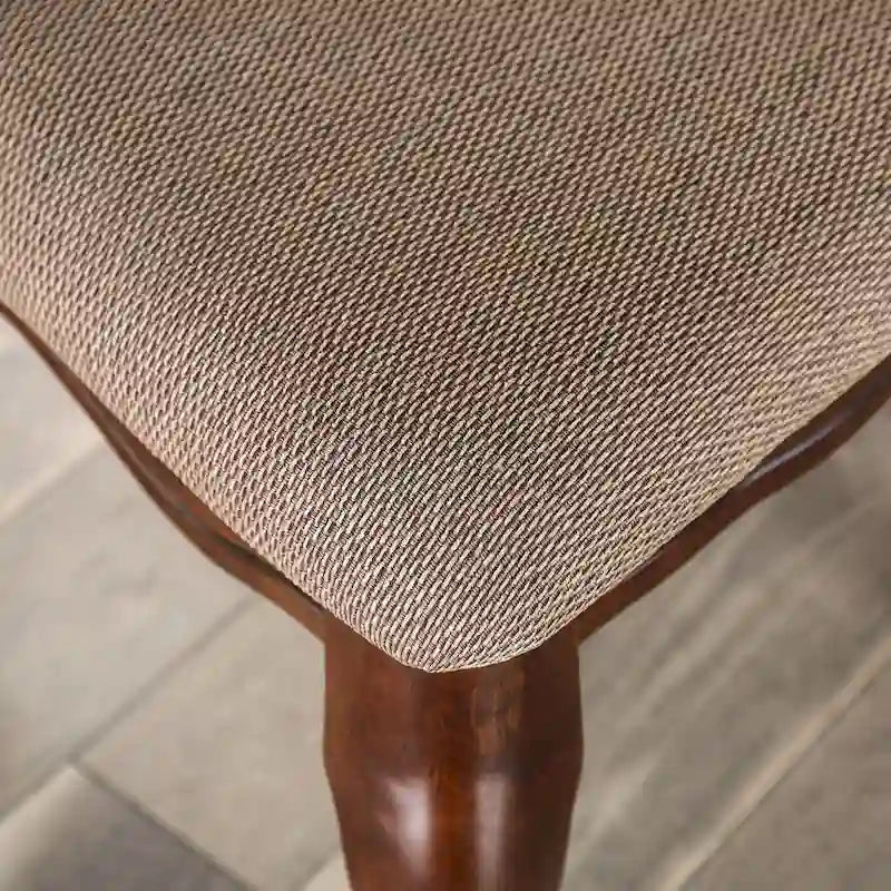 Ensemble de salle à manger traditionnel Shak en bois brun 7 pièces avec rallonge, par Furniture of America