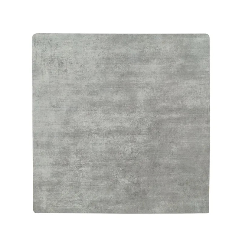 Table de bar moderne de 107 cm (42 pouces), pieds en bois d'hévéa et plateau stratifié