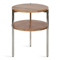Table d'appoint ronde Kate and Laurel Lamaar - 19x19x25