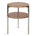 Table d'appoint ronde Kate and Laurel Lamaar - 19x19x25