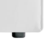 Canapé d'angle 7 pièces Mingle en cuir végétalien