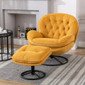 Fauteuil d'appoint gris avec repose-pieds, fauteuil TV, fauteuil de salon