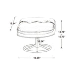 Fauteuil d'appoint gris avec repose-pieds, fauteuil TV, fauteuil de salon