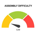 Banc à assise en selle de 84 cm (33 pouces) avec cadre incliné, en bois d'acacia brun antique sablé