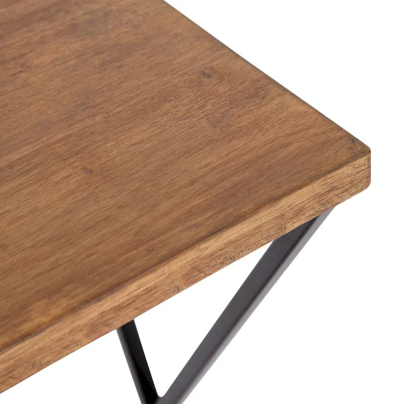 Table et support à plantes Kate and Laurel Elix en bois et métal