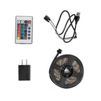 Support mural flottant pour téléviseur 65 pouces avec 16 LED de couleur