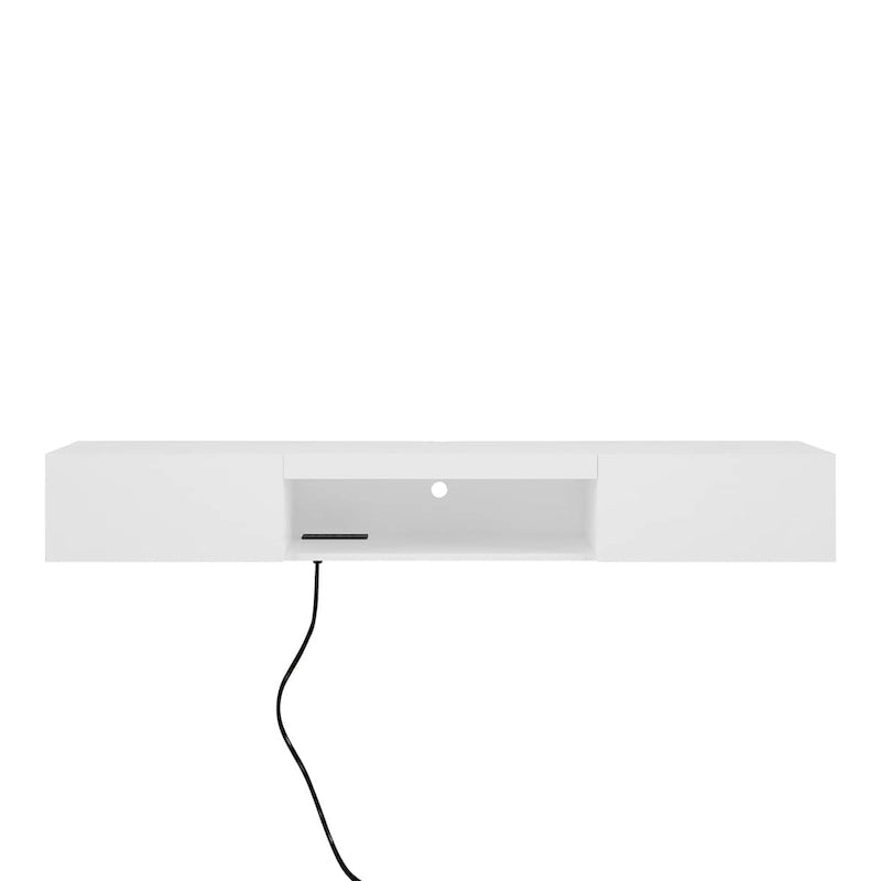 Support mural flottant pour téléviseur 65 pouces avec 16 LED de couleur