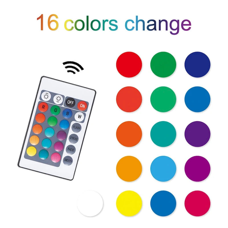 Support mural flottant pour téléviseur 65 pouces avec 16 LED de couleur