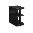 Table d'appoint noire Signature Design by Ashley Winbardi - 40,6 cm (L) x 53,3 cm (P) x 61 cm (H)