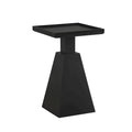 Table d'appoint contemporaine en bois de cerisier