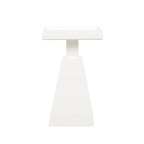 Table d'appoint contemporaine en bois de cerisier