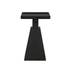 Table d'appoint contemporaine en bois de cerisier