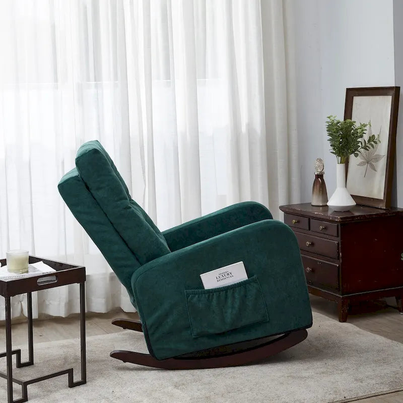 Fauteuil inclinable confortable en tissu, canapé de loisirs