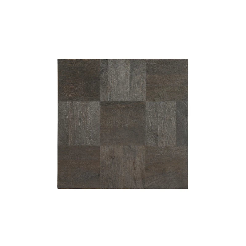 Table d'appoint moderne Caden en bois massif