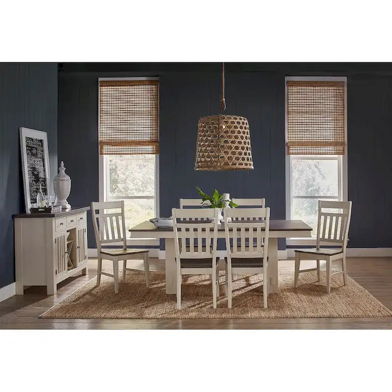 Collection de salle à manger 7 pièces Simply Solid Bronwyn en bois massif