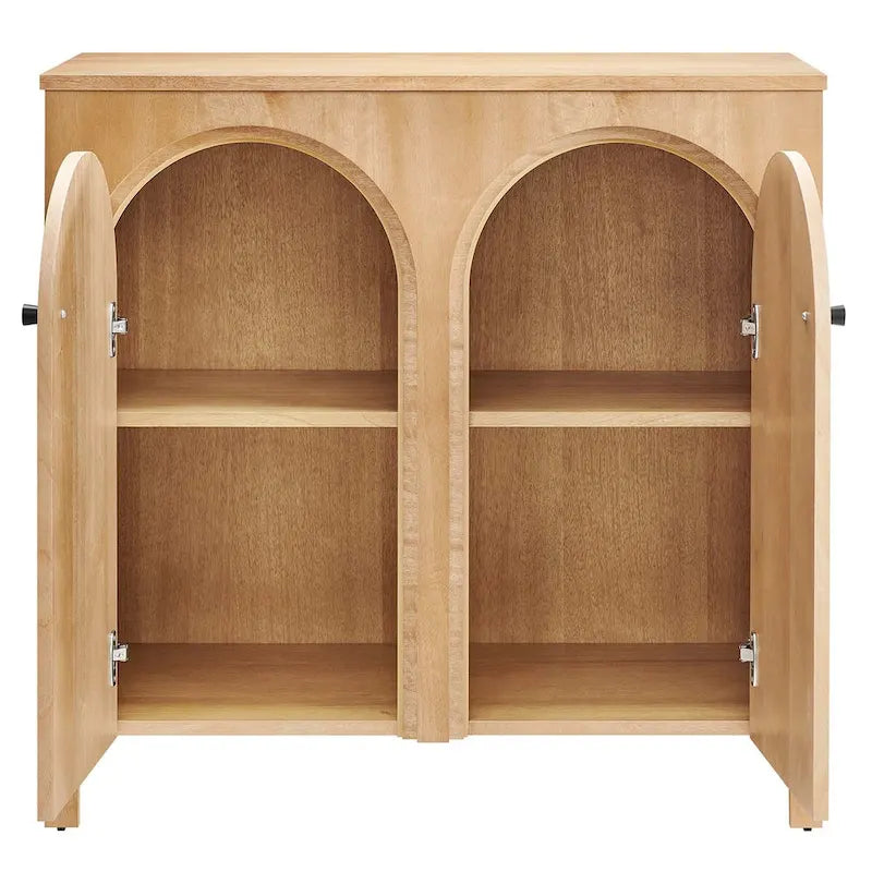 Armoire de rangement Appia à 2 portes cintrées