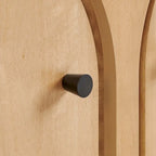 Armoire de rangement Appia à 2 portes cintrées