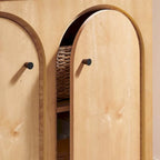 Armoire de rangement Appia à 2 portes cintrées