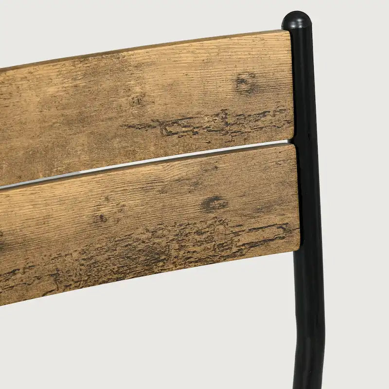 Ensemble table et chaises de salle à manger HOMCOM 3 pièces pour 2 personnes, style moderne, idéal pour un coin repas ou un petit espace.