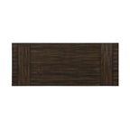 Ensemble de salle à manger CUSchoice en tissu marron et couleur expresso (1 table/2 chaises)