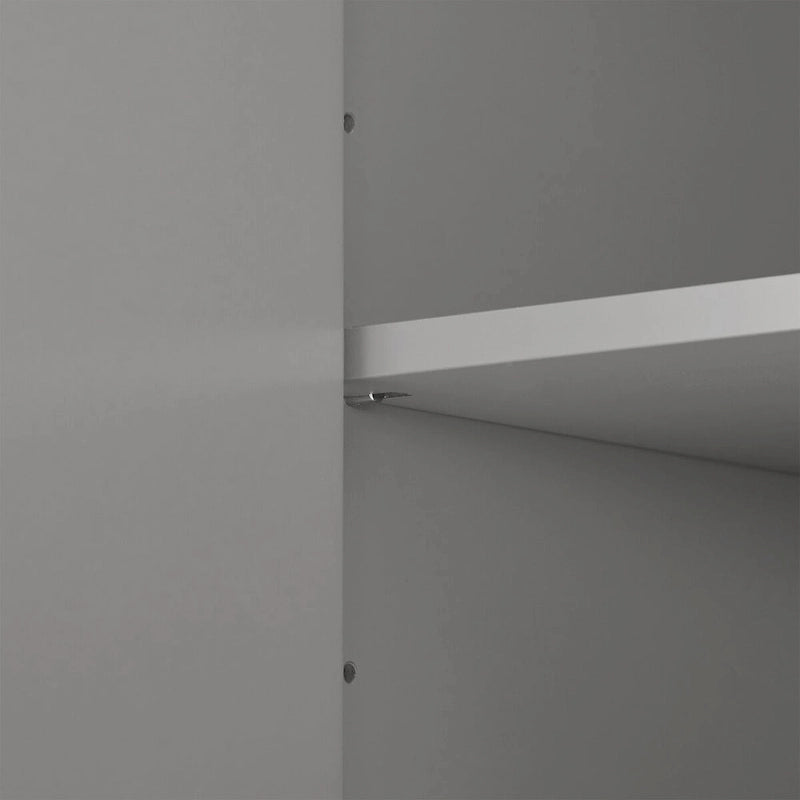 Armoire à linge de 60 cm (L) x 40 cm (P) x 173 cm (H) avec 2 portes et 4 tiroirs