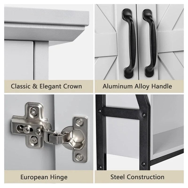 Armoire de rangement à installer au-dessus des toilettes - 8,5 cm (P) x 25 cm (L) x 69 cm (H)