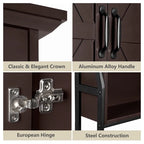Armoire de rangement à installer au-dessus des toilettes - 8,5 cm (P) x 25 cm (L) x 69 cm (H)