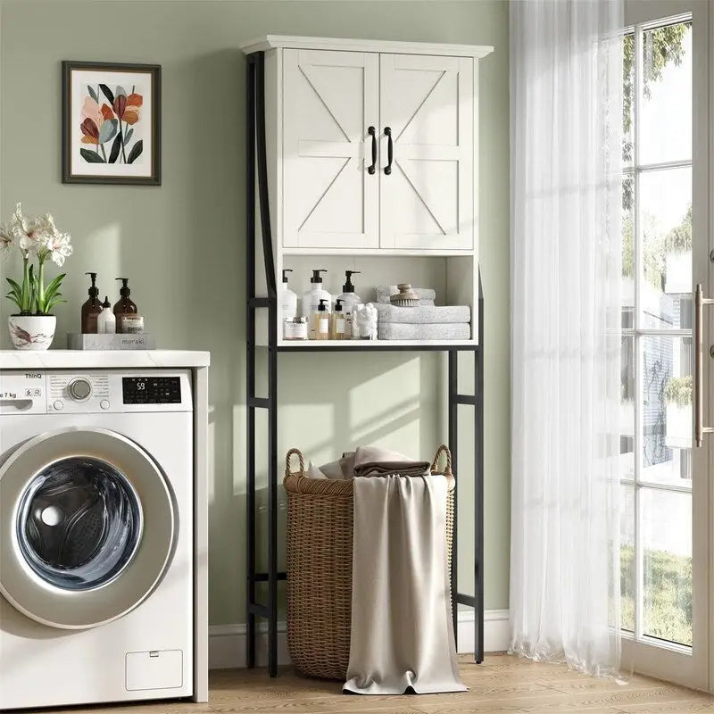 Armoire de rangement à installer au-dessus des toilettes - 8,5 cm (P) x 25 cm (L) x 69 cm (H)