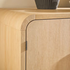 Buffet moderne Middlebrook de 64 pouces avec bords arrondis
