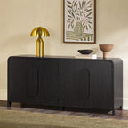 Buffet moderne Middlebrook de 64 pouces avec bords arrondis