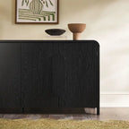 Buffet moderne Middlebrook de 64 pouces avec bords arrondis