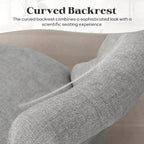 Ensemble de 2 fauteuils d'appoint capitonnés