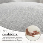 Ensemble de 2 fauteuils d'appoint capitonnés