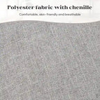 Ensemble de 2 fauteuils d'appoint capitonnés