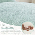 Ensemble de 2 fauteuils d'appoint capitonnés