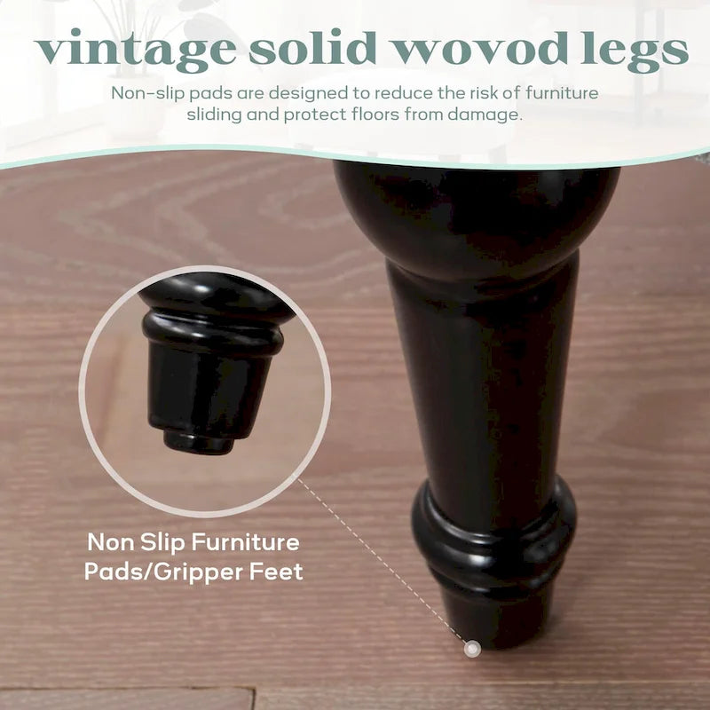 Ensemble de 2 fauteuils d'appoint capitonnés