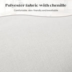 Ensemble de 2 fauteuils d'appoint capitonnés